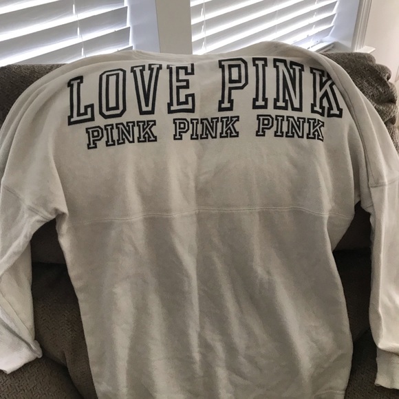 Pink Victoria’s Secret Sweatshirt - Picture 2 of 3